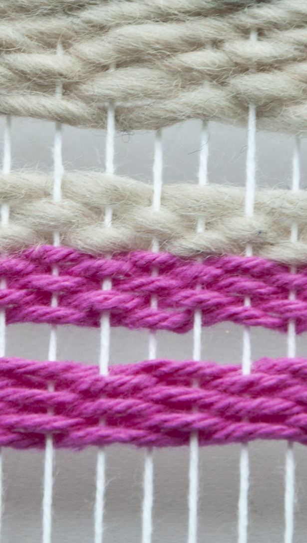 Weaving Techniques Weft Facing Weave The Weaving Loom