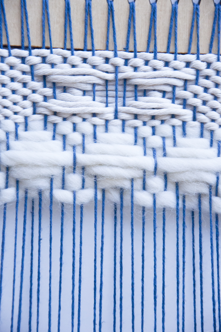 Weaving Techniques Weft Facing Weave The Weaving Loom