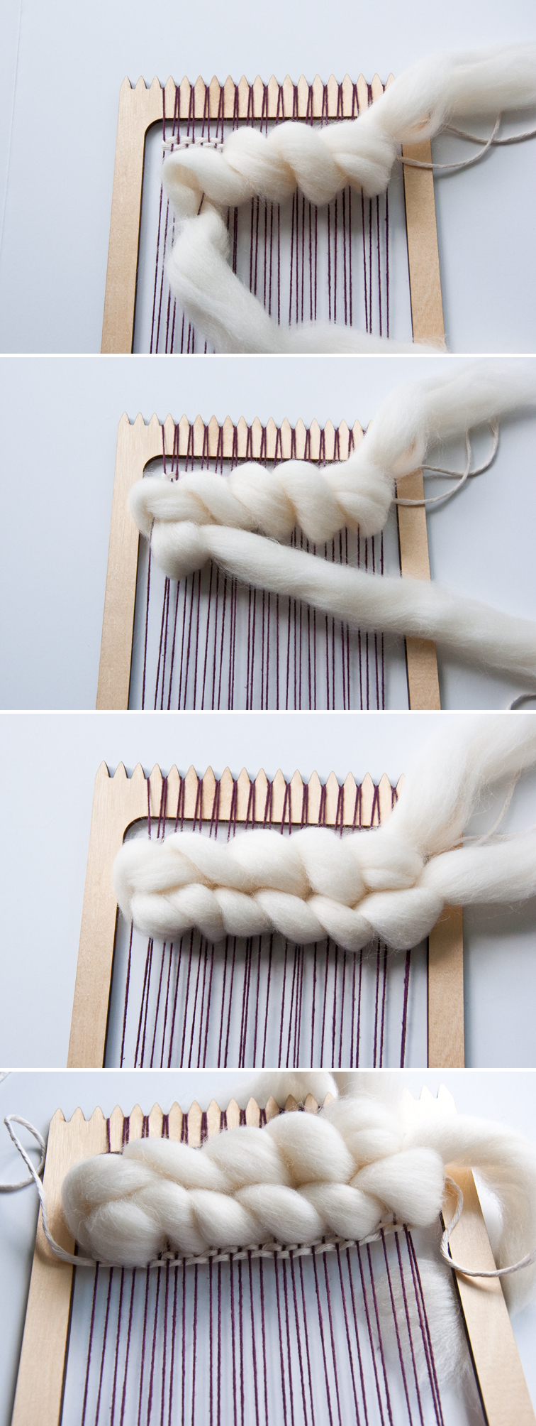 Weaving Techniques || More Weaving Roving | The Weaving Loom (756 x 2008 Pixel)
